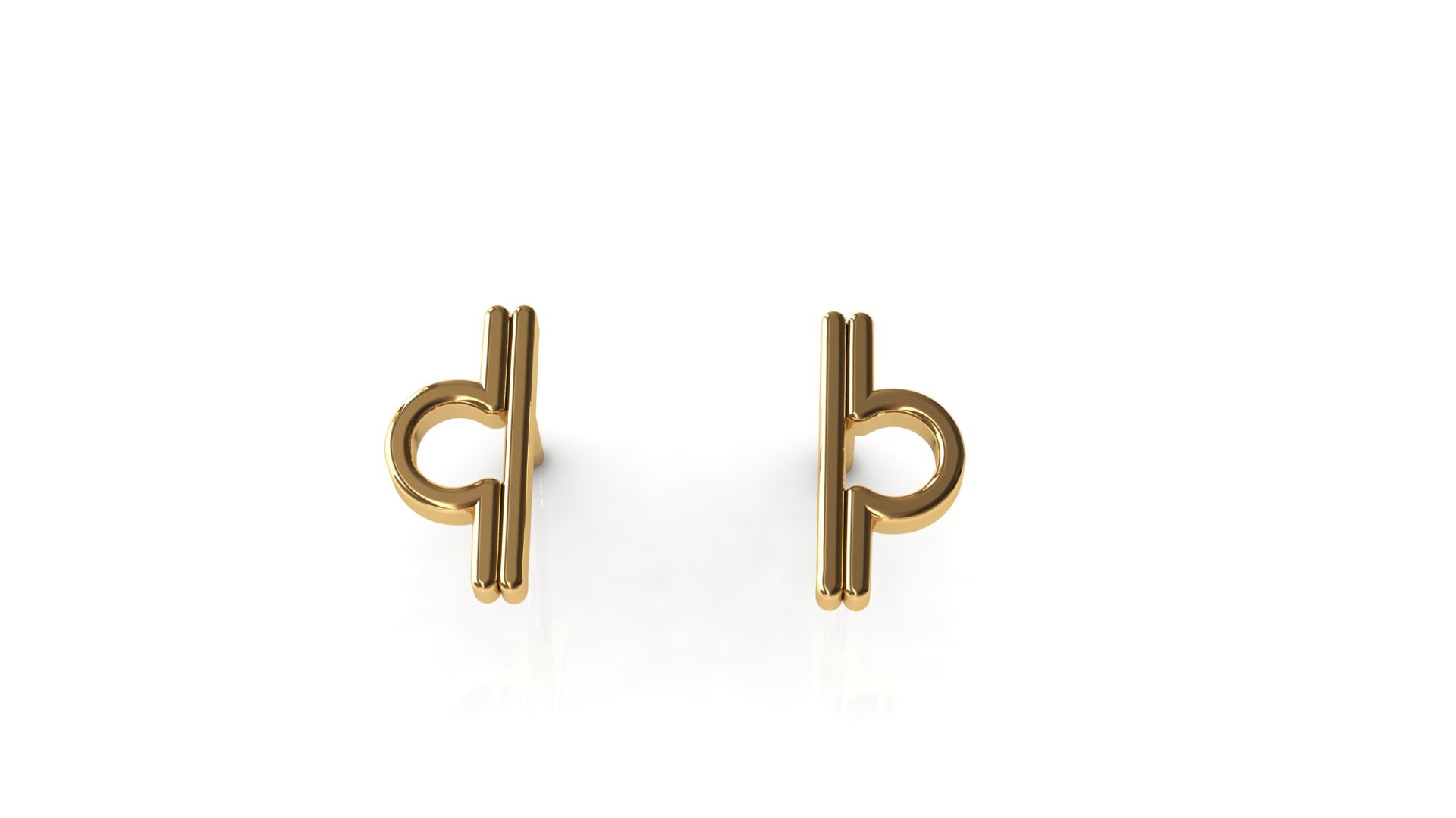 Gouden weegschaal sterrenbeeld oorbellen kopen