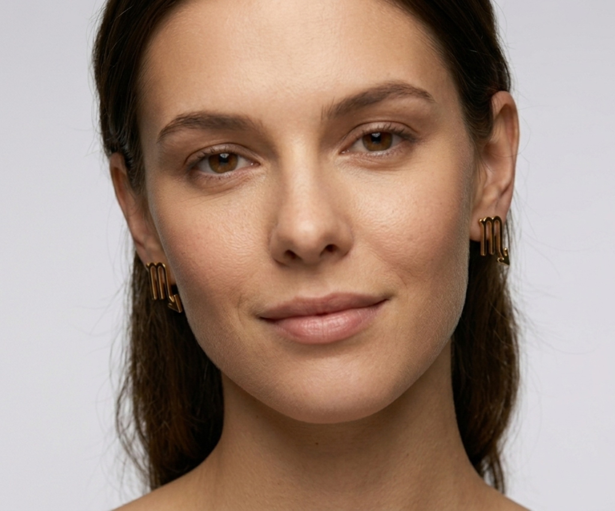 SCORPIO | 14-karat golden earrings | Waterproof jewelry | Personalized Jewellry