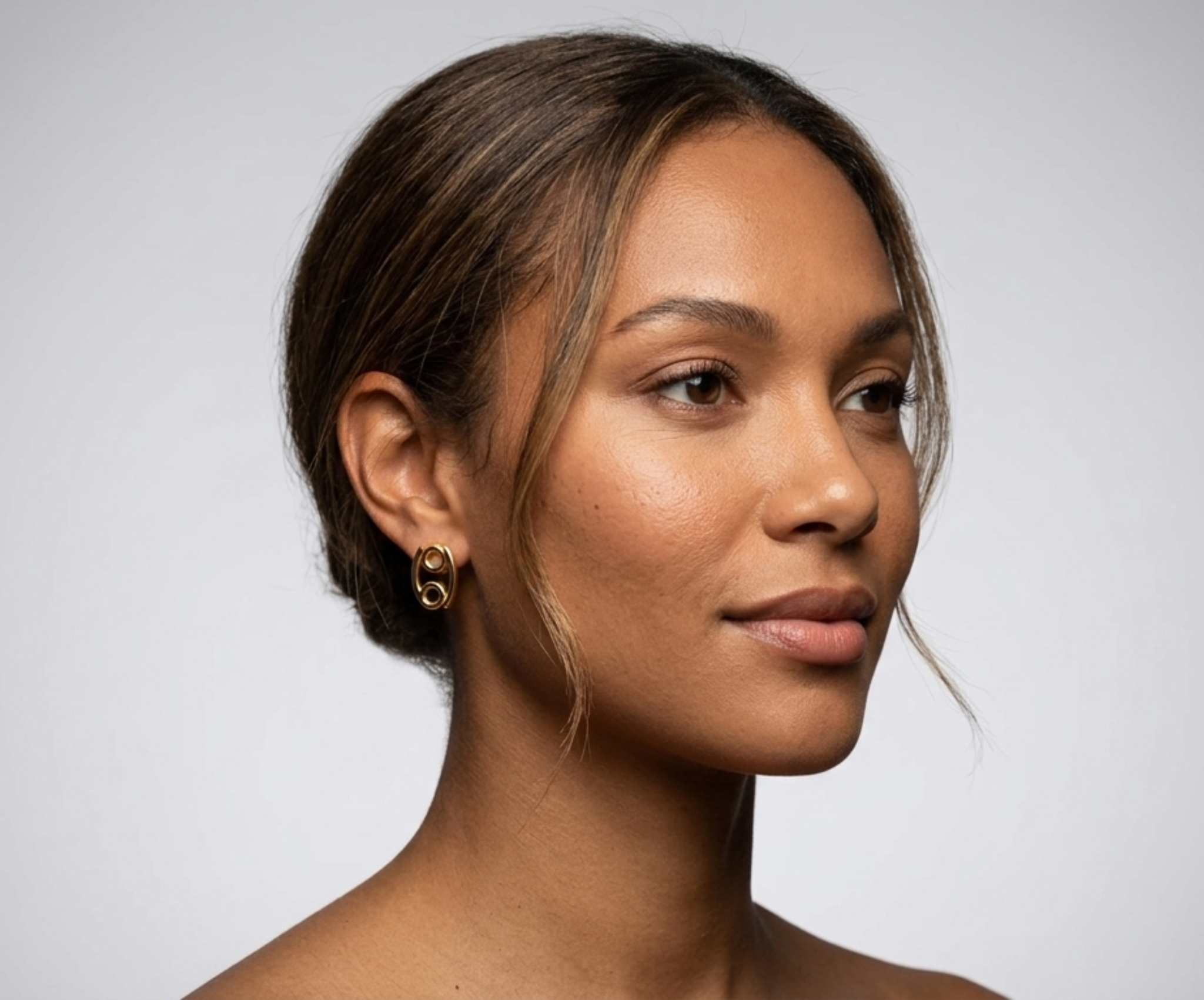 STARSKY XII CANCER | 14-karat golden earrings