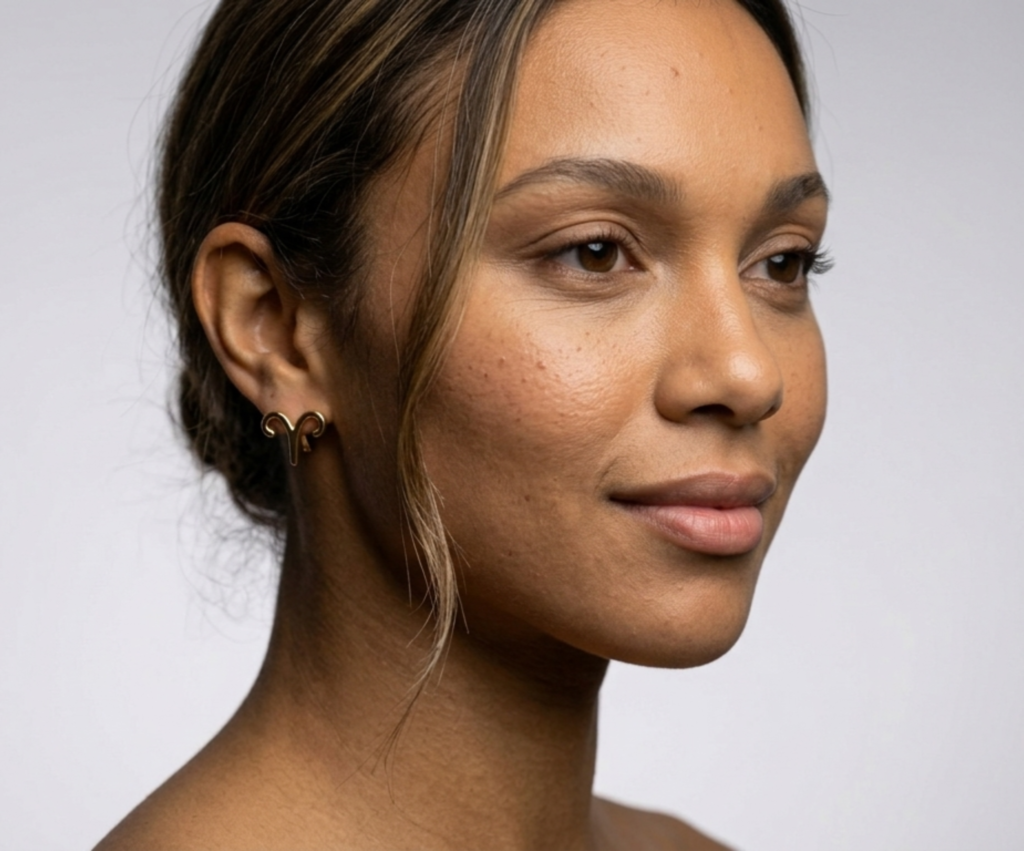 STARSKY XII ARIES | 14-karat golden earrings | Water Proof Jewelry | 14karat gold | Personalized jewerly