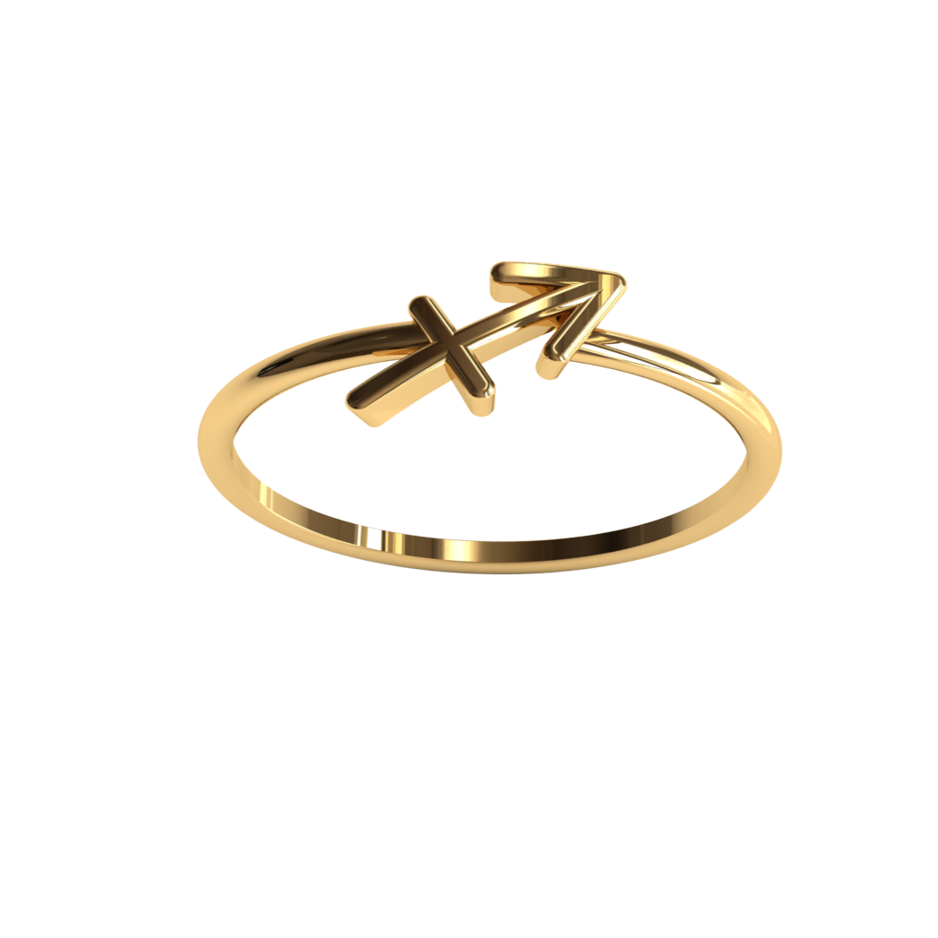 zodiace-n07-boogschutter-gouden-ring-sterrenbeeld