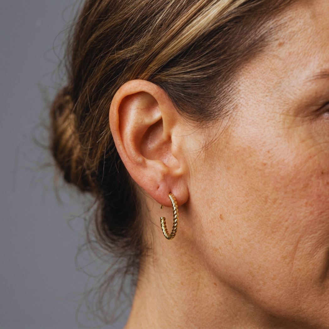 Imperial Aurelian Rope Hoop Earrings – VAMPA AMSTERDAM