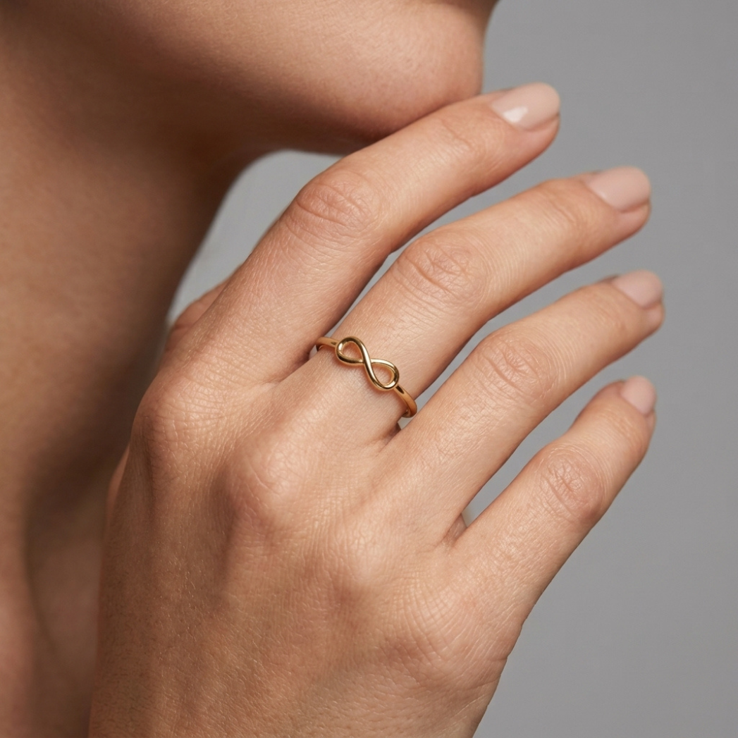 L'Infini | Gold Infinity Ring