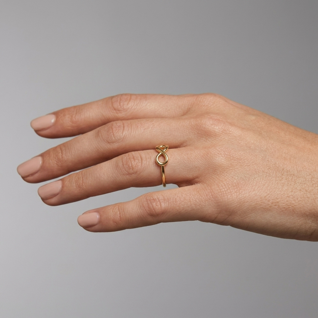L'Infini | Gold Infinity Ring