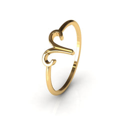 Golden Aries : Exquisite Zodiac Elegance in 14K Gold