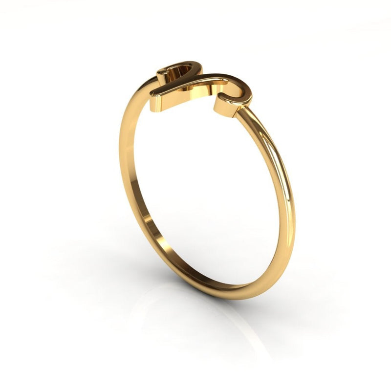 Golden Aries : Exquisite Zodiac Elegance in 14K Gold