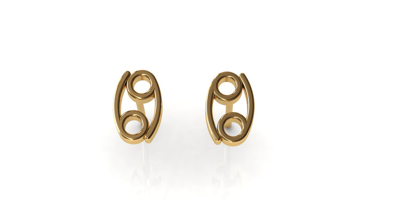 GOLDEYE ZODIACE Cancer | Earrings