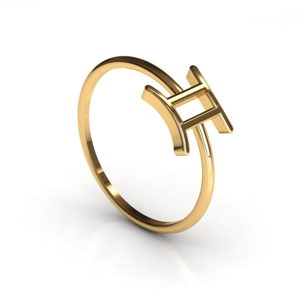Opulent Aries Gold Charm - Celestial Zodiac Jewelry