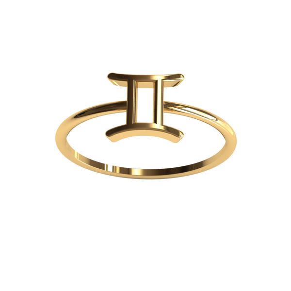 Opulent Aries Gold Charm - Celestial Zodiac Jewelry