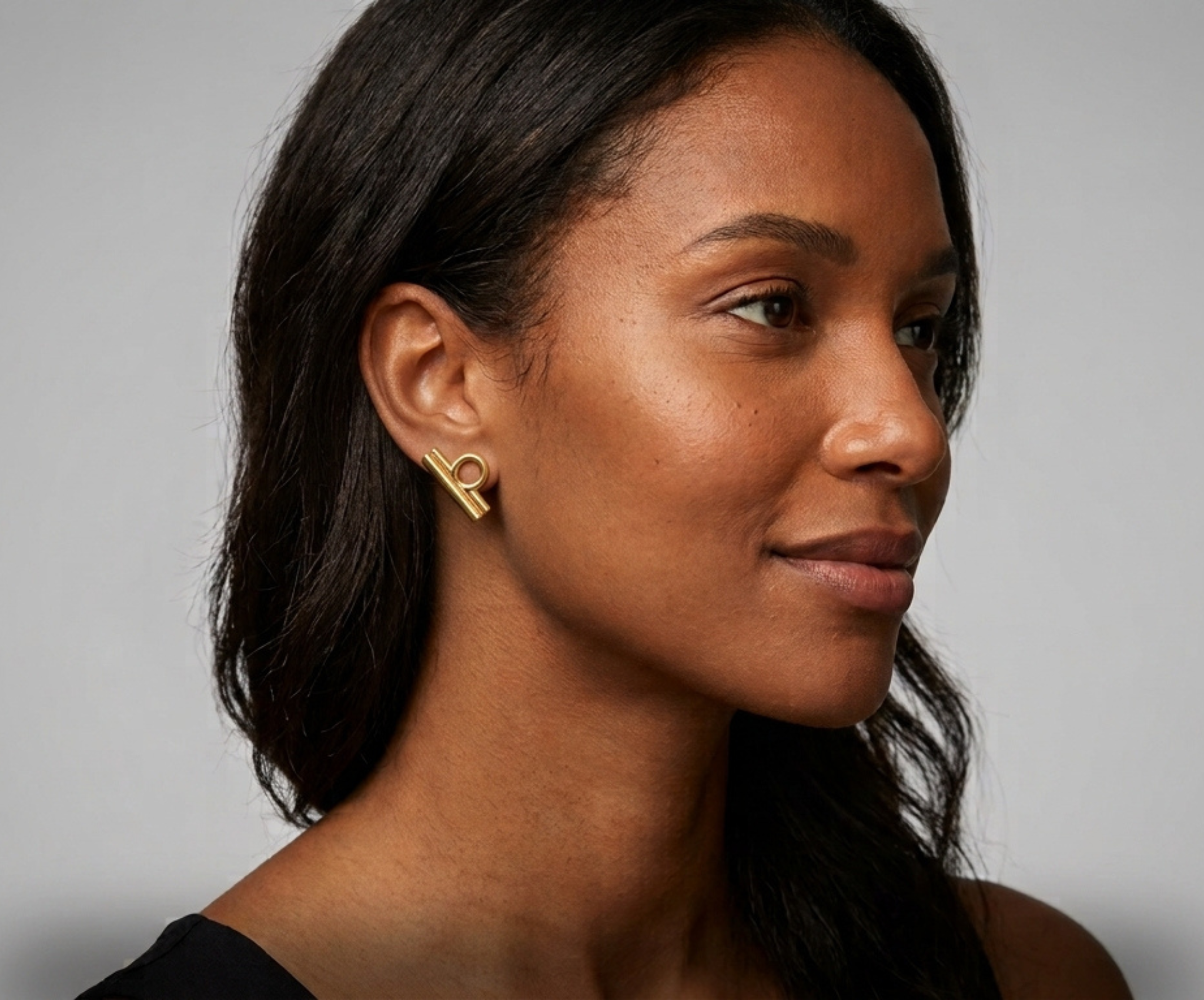 STARSKY XII LIBRA | 14-karat golden earrings | Water Proof Jewelry | 14karat gold | Personalized jewerly