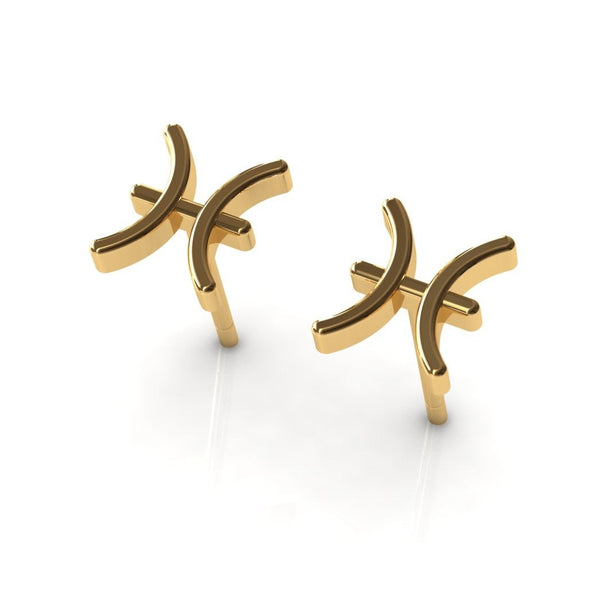 GOLDEYE Zodiac Tales Pisces | Earrings 