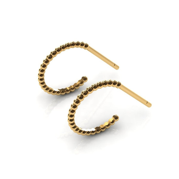 Golden parle earring